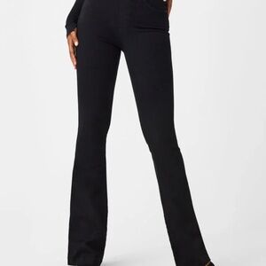 SPANX  Flare Jeans, Clean Black, Tall, 3X